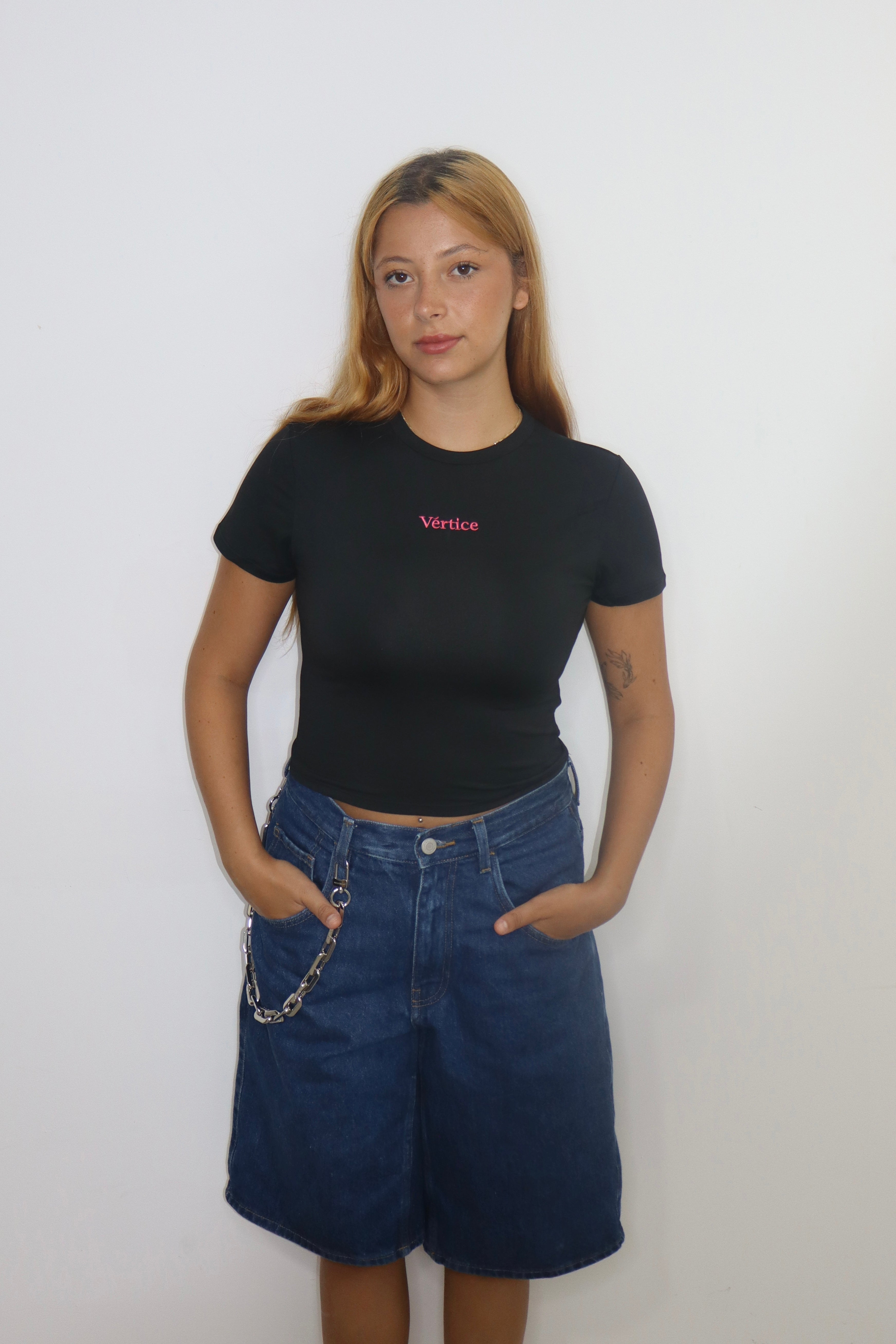 Black women's short sleeve