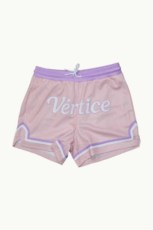 pink women's shorts